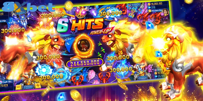 Bắn cá long vương 8xbet tựa game chinh phục đại dương siêu đỉnh 3 Đồ họa 3D sống động và hệ thống sinh vật biển phong phú